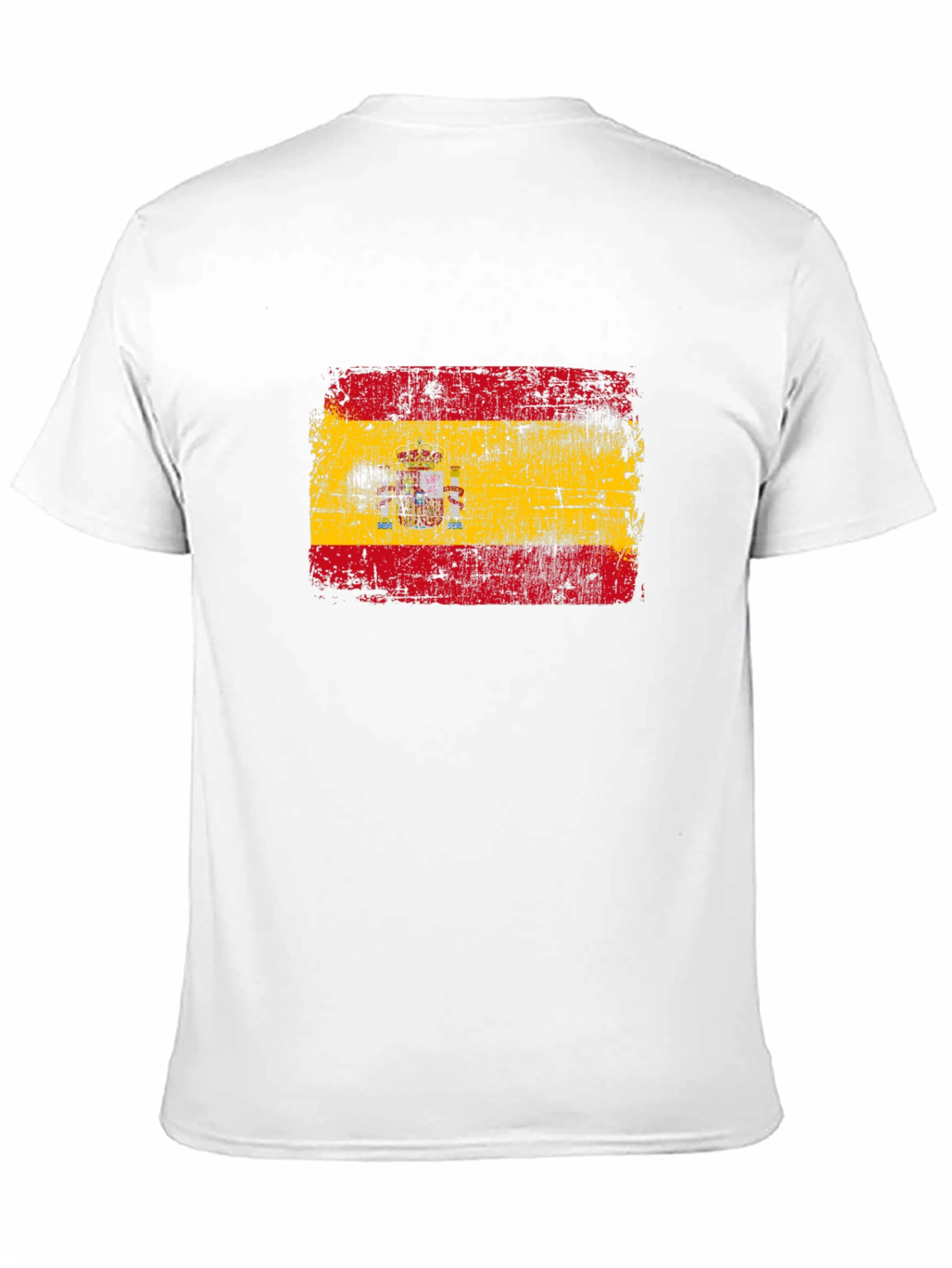 Spain Flag T-Shirt - Distressed Spanish Pride Tee