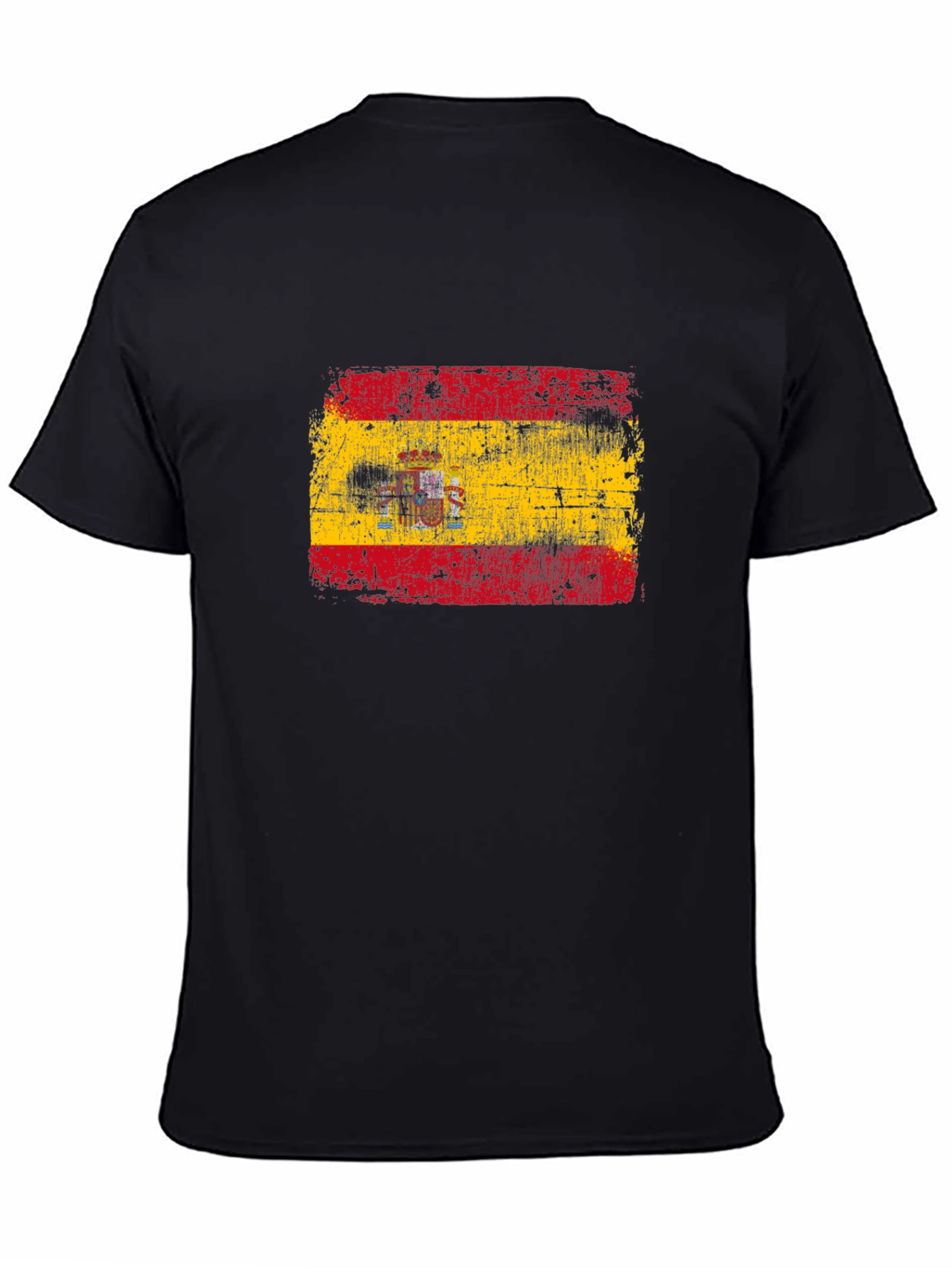 Spain Flag T-Shirt - Distressed Spanish Pride Tee