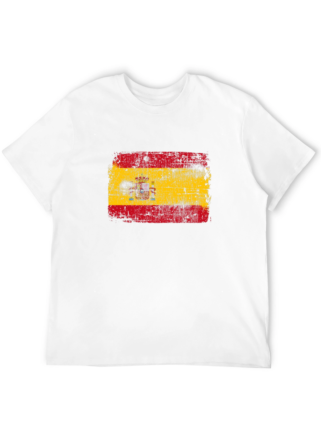 Spain Flag T-Shirt - Distressed Spanish Pride Tee