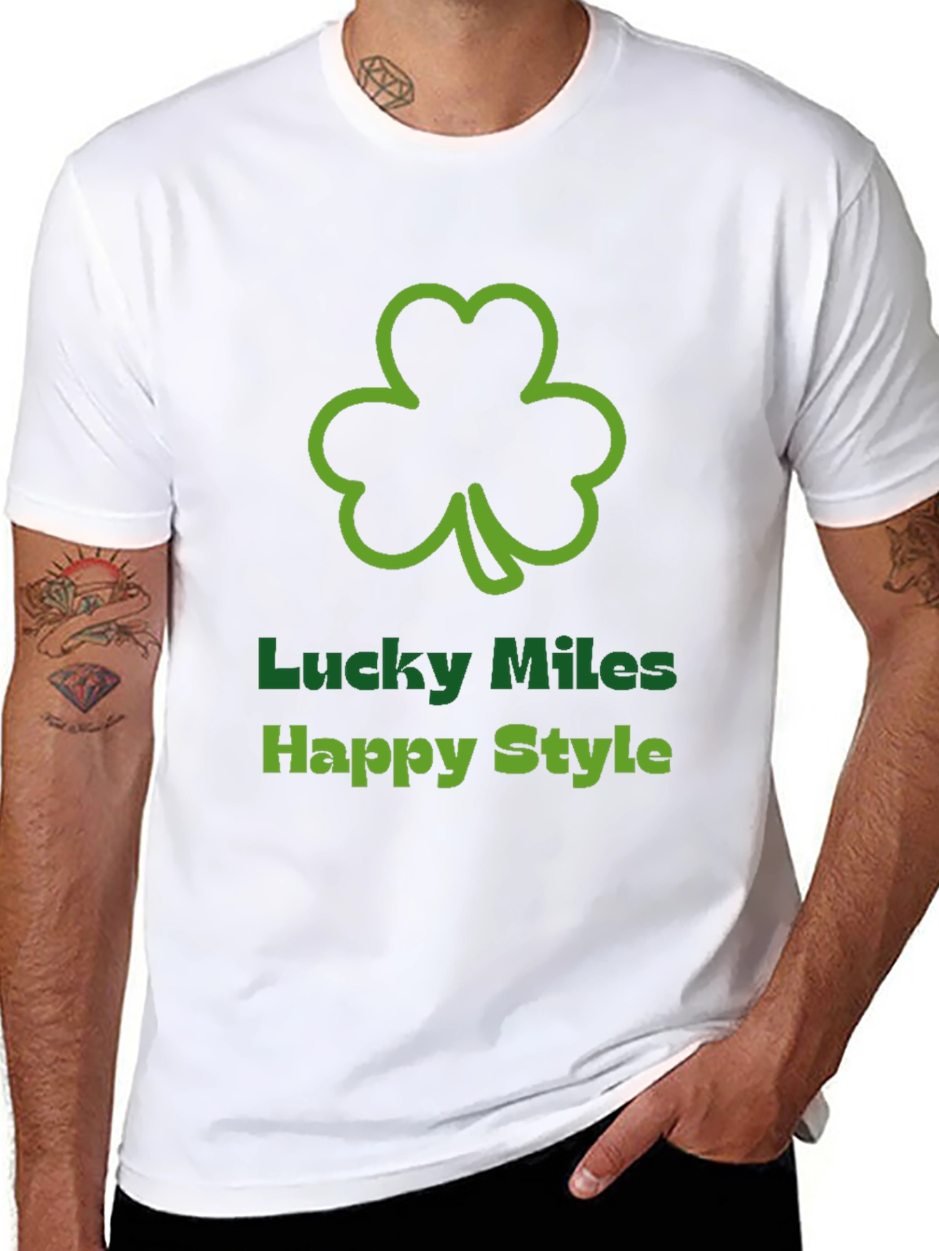 Lucky Miles Tee - Shamrock Style