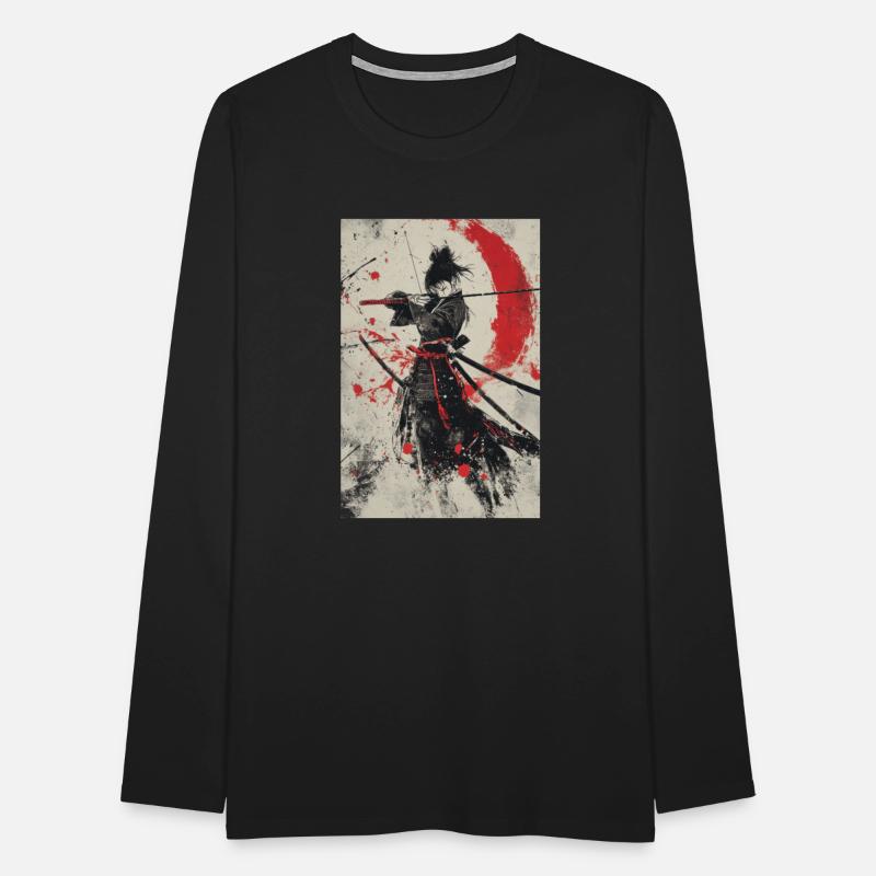 Samurai Spirit in Red and Black