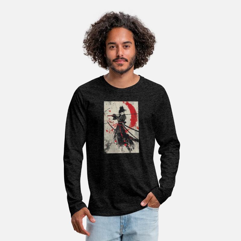 Samurai Spirit in Red and Black