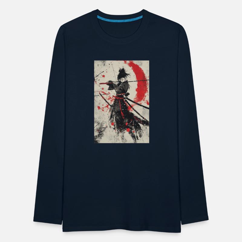Samurai Spirit in Red and Black