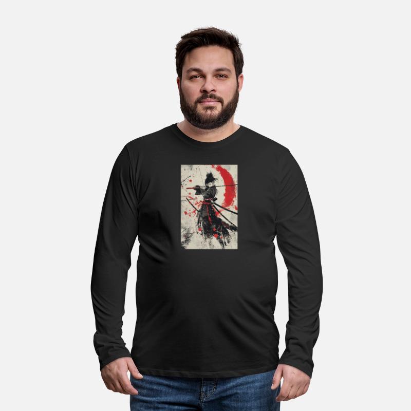 Samurai Spirit in Red and Black