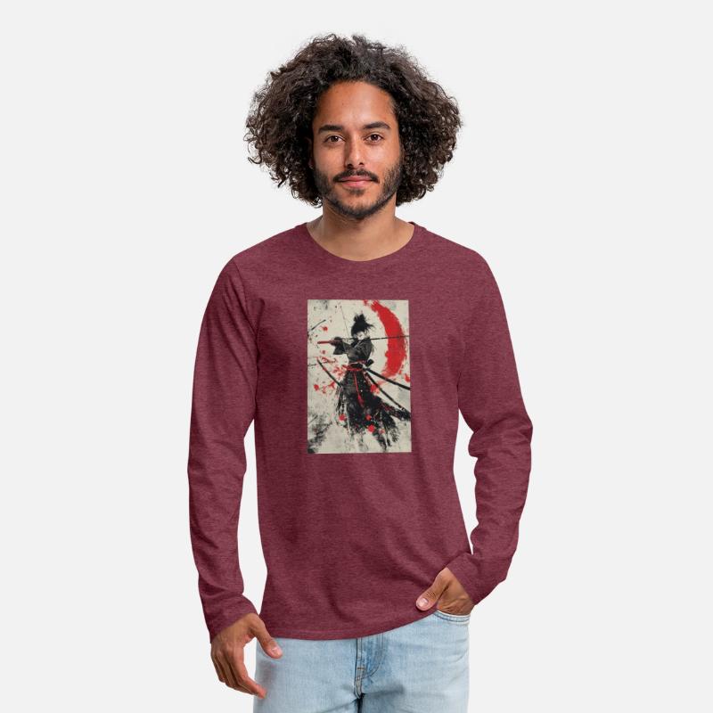 Samurai Spirit in Red and Black