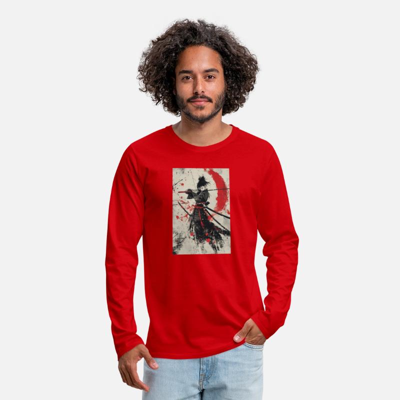 Samurai Spirit in Red and Black