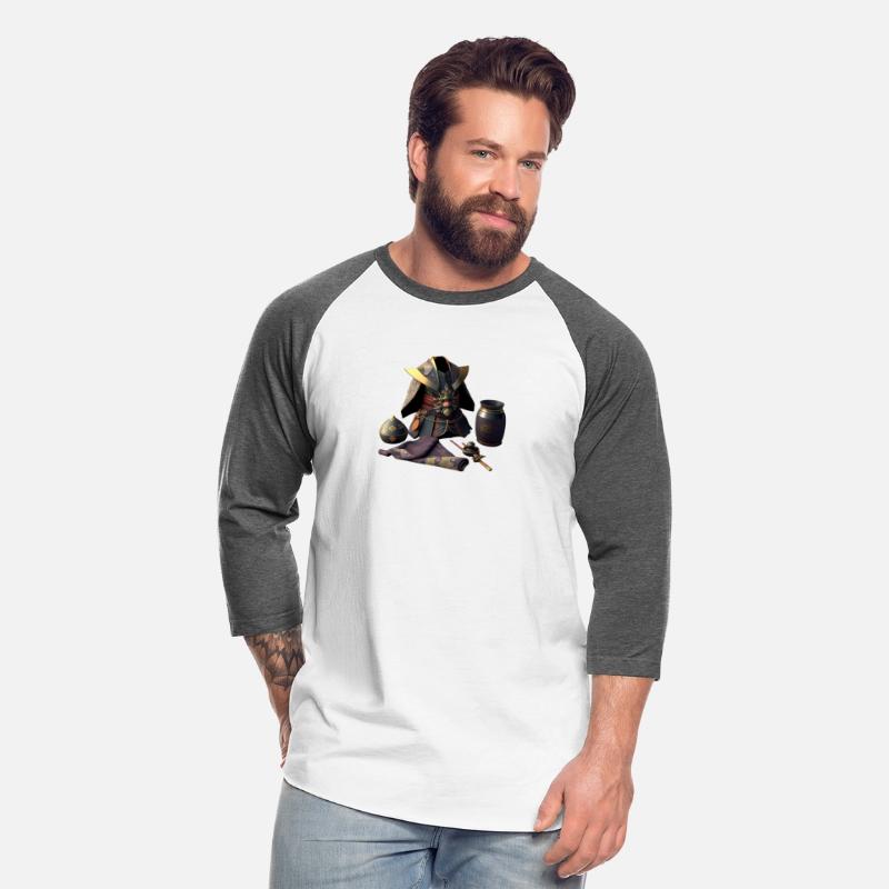 Samurai weapons decorated samurai clothes3d