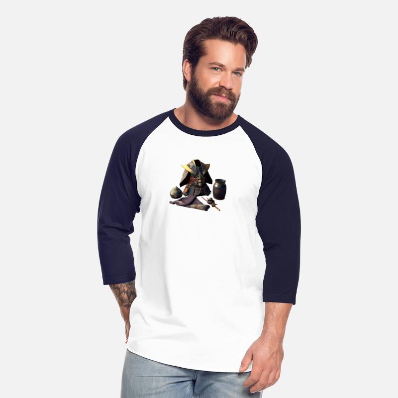 Samurai weapons decorated samurai clothes3d