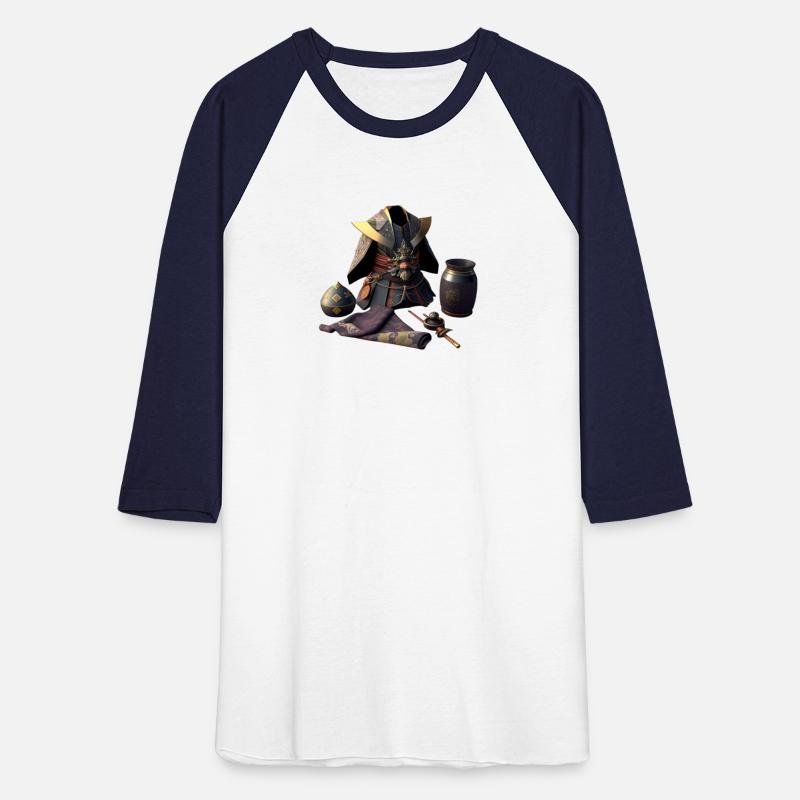 Samurai weapons decorated samurai clothes3d