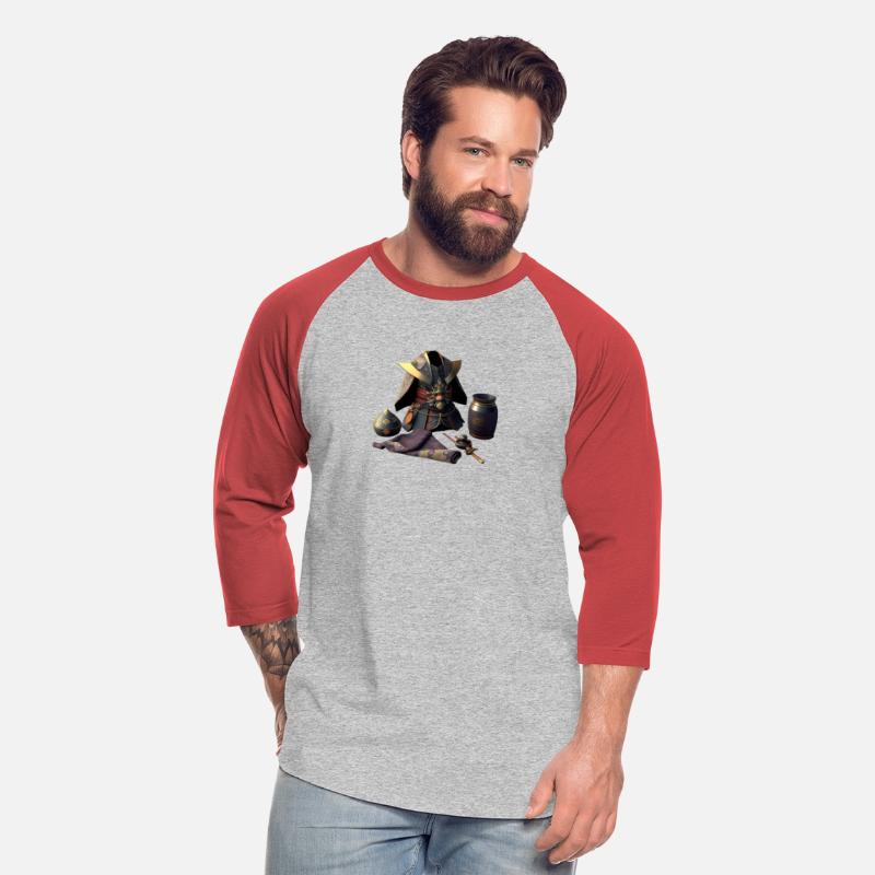 Samurai weapons decorated samurai clothes3d