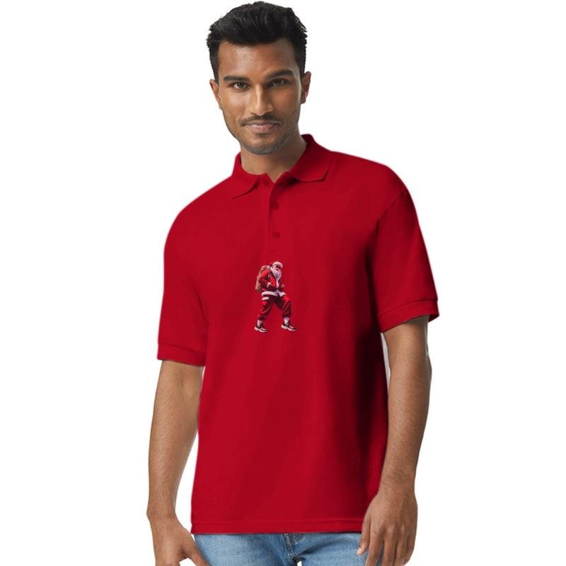 Santa Claus in Streetwear Attire