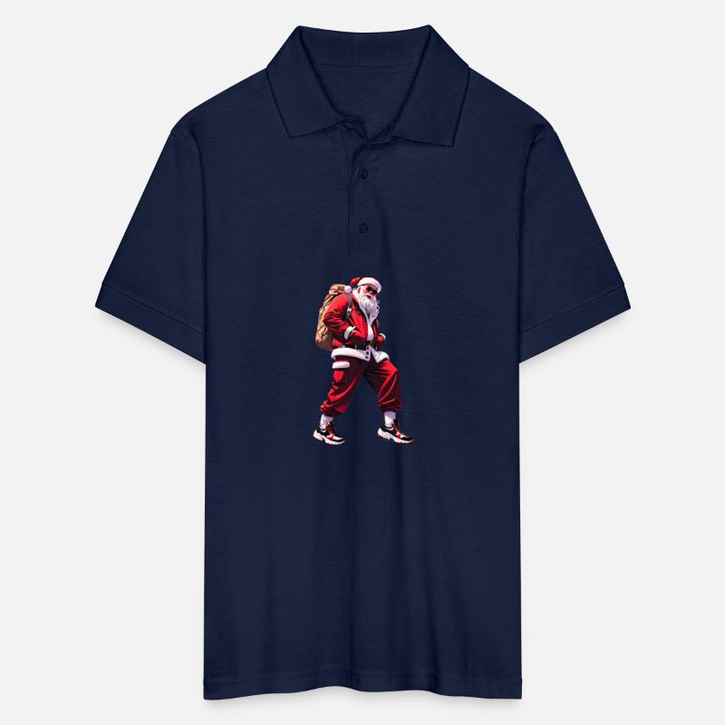 Santa Claus in Streetwear Attire