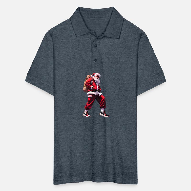 Santa Claus in Streetwear Attire