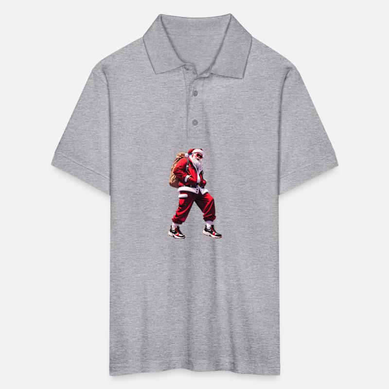 Santa Claus in Streetwear Attire