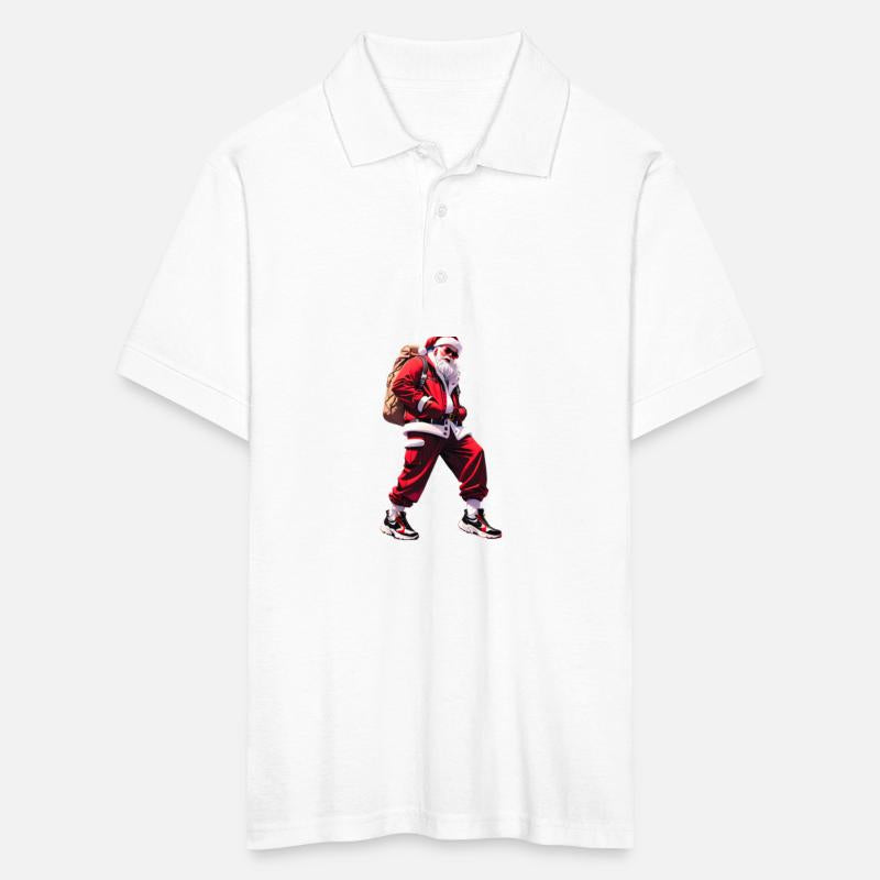 Santa Claus in Streetwear Attire