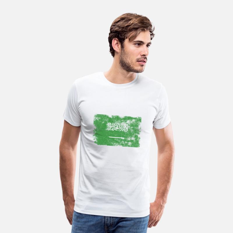 Saudi Arabia Flag Distressed Saudi Flag