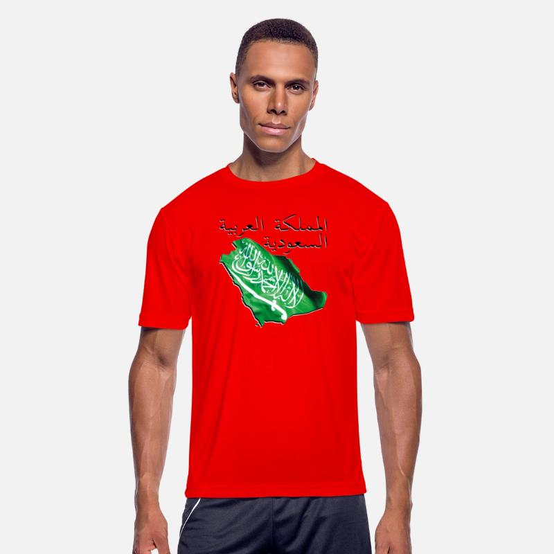 Saudi Arabia Flag in Saudi Arabia Map S-A
