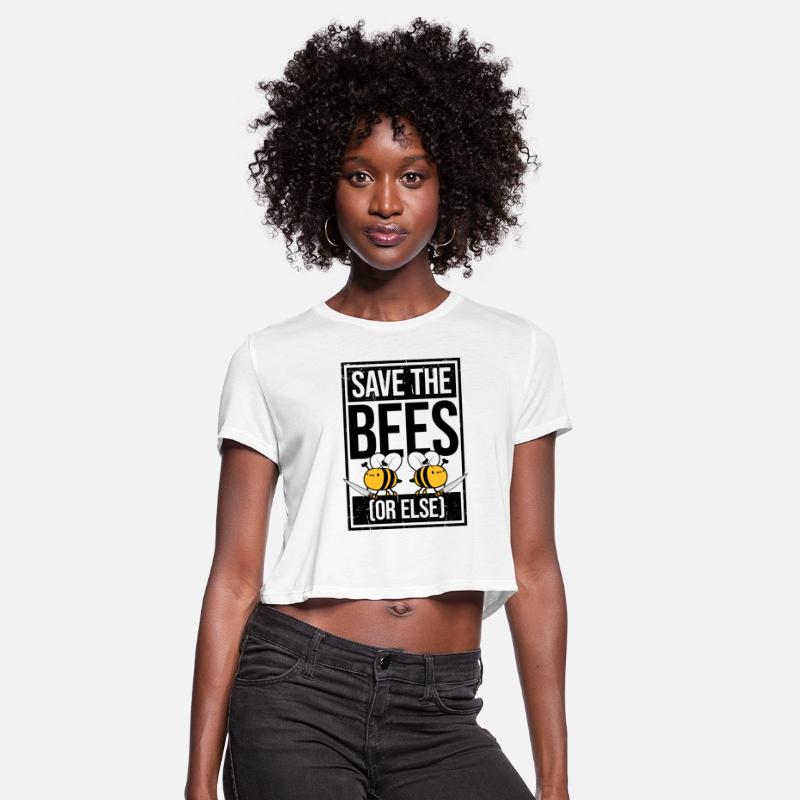 Save The Bees Or Else Knife Fun Cute Bee Beekeeper