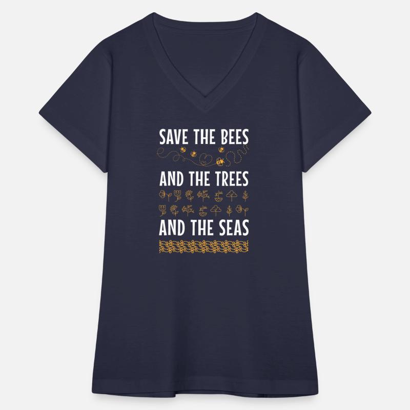 Save The Bees Trees And Seas Climate Change