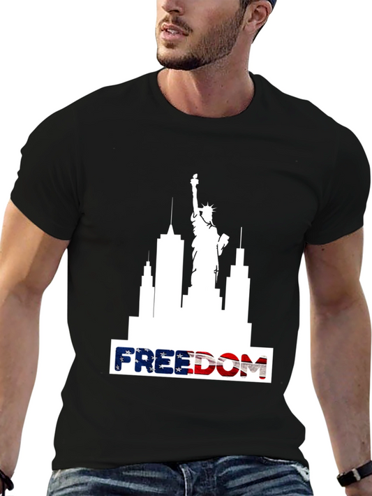 Freedom Statue Tee - Patriotic USA T-Shirt