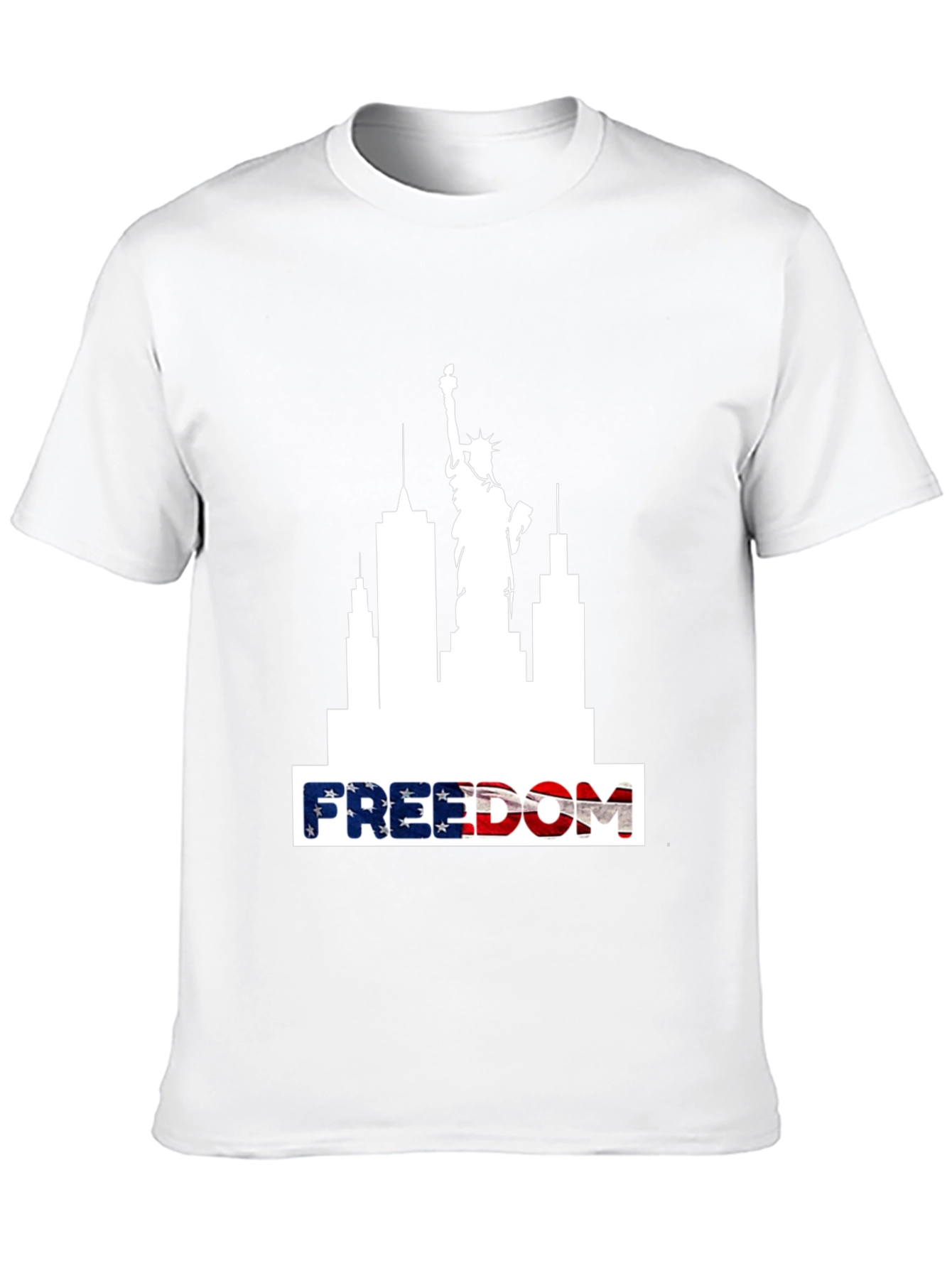 Freedom Statue Tee - Patriotic USA T-Shirt