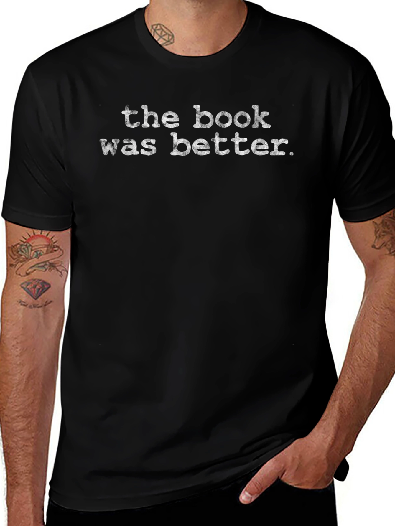 The Book Was Better Graphic Tee