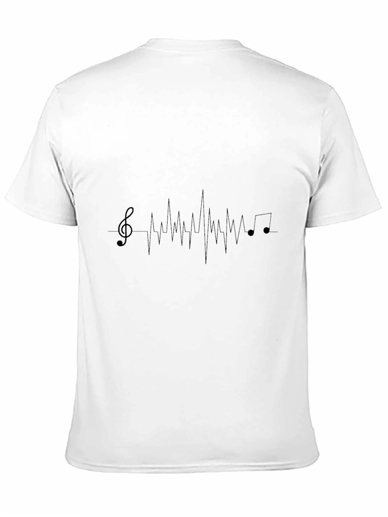 Music Pulse Black T-Shirt