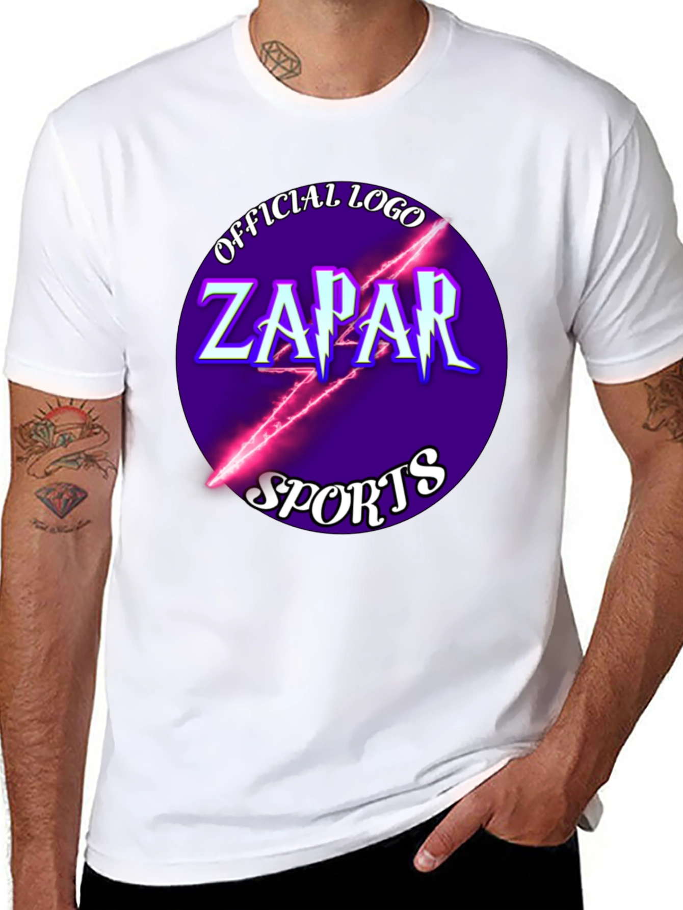 Zapar Sports Logo T-Shirt - Official Design