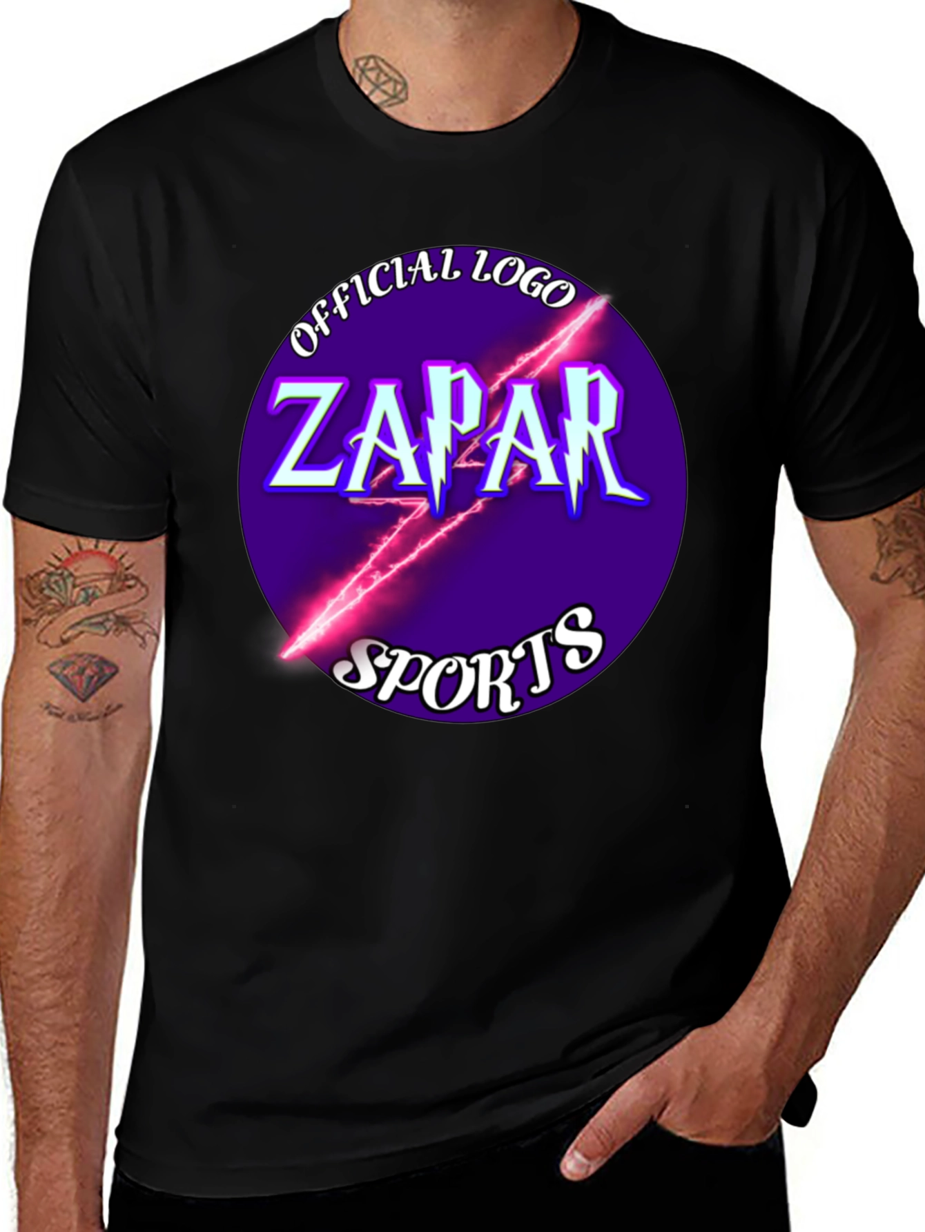 Zapar Sports Logo T-Shirt - Official Design
