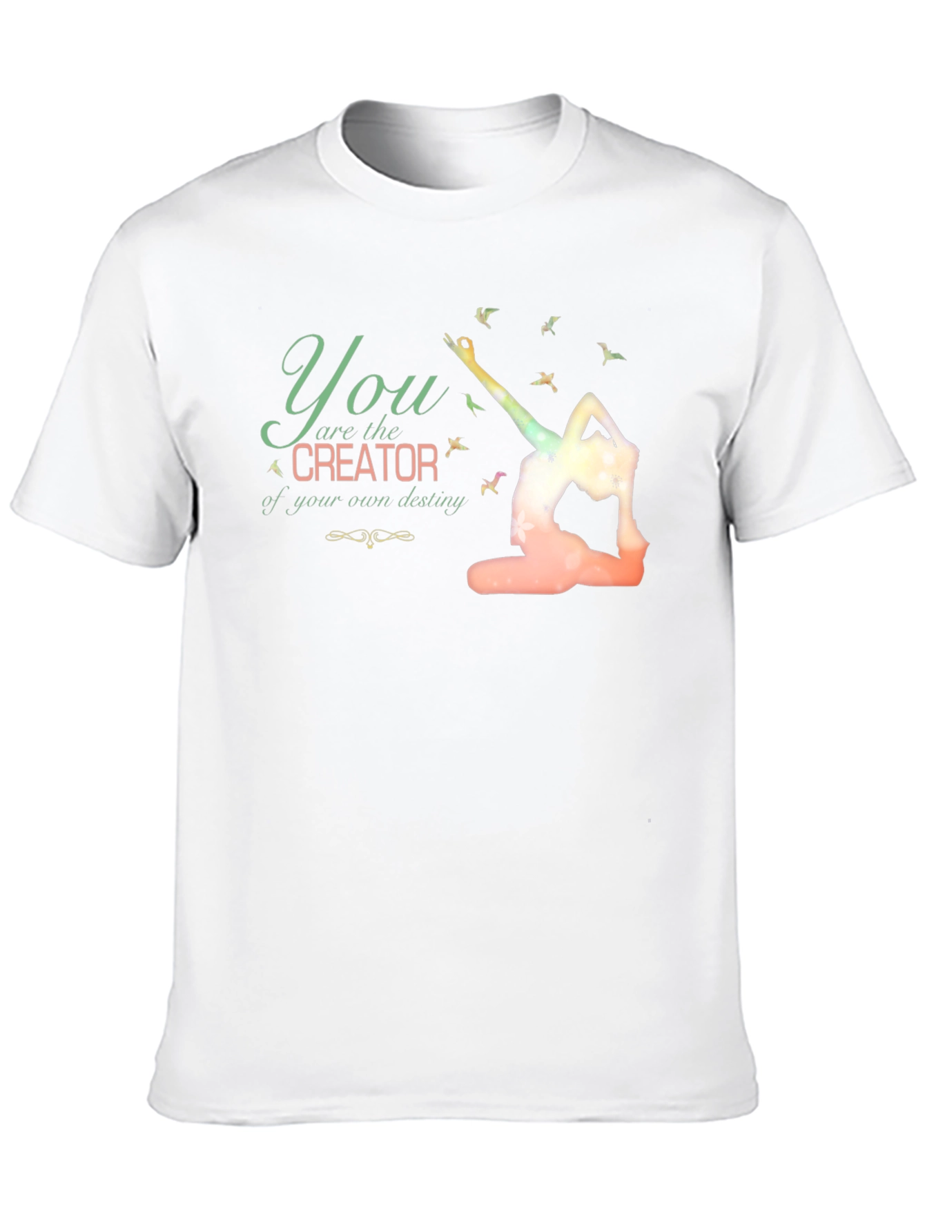 Creator Yoga Pose T-Shirt - Black