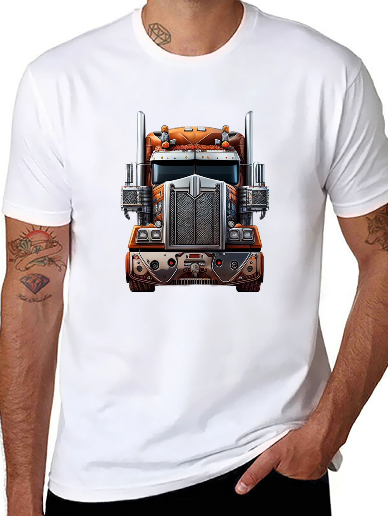 Truck Graphic Tee - Black