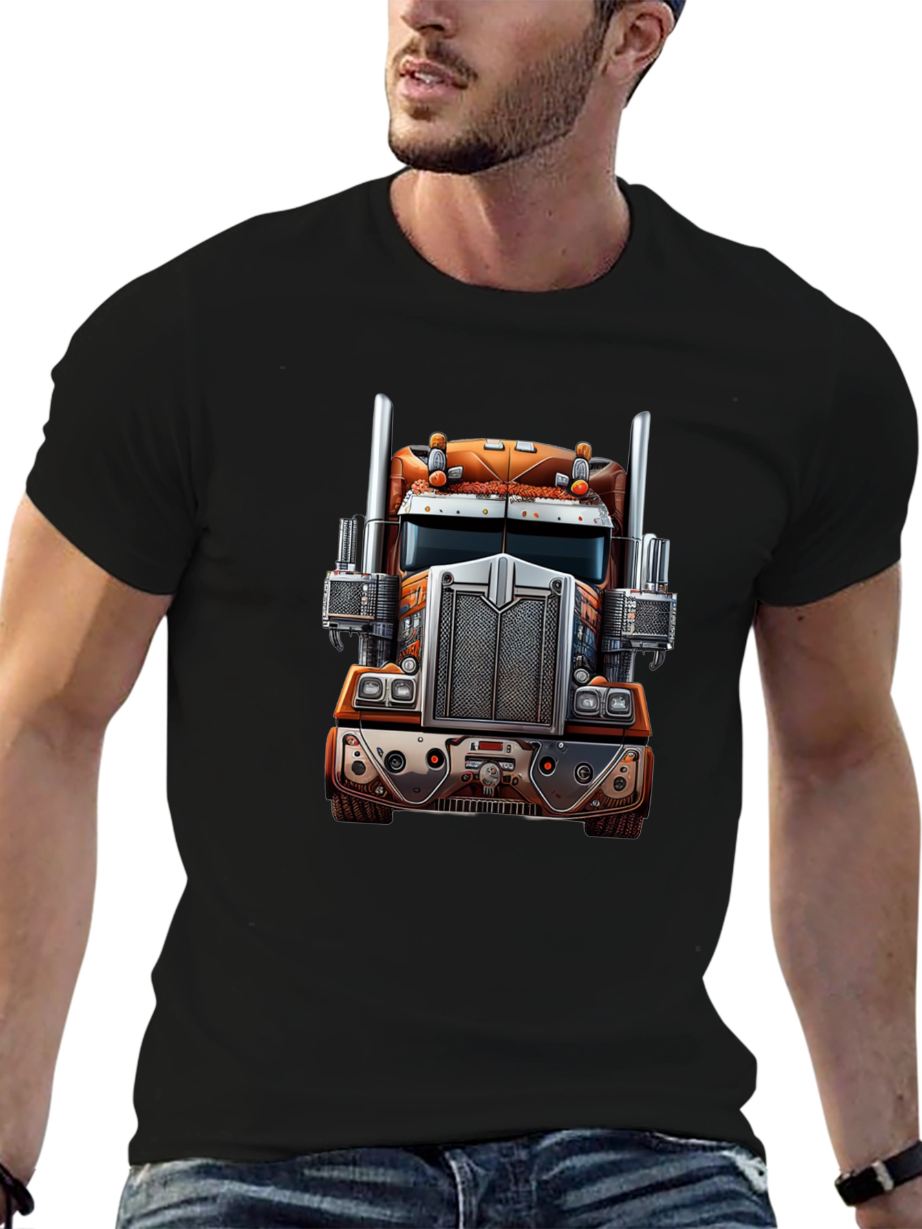 Truck Graphic Tee - Black