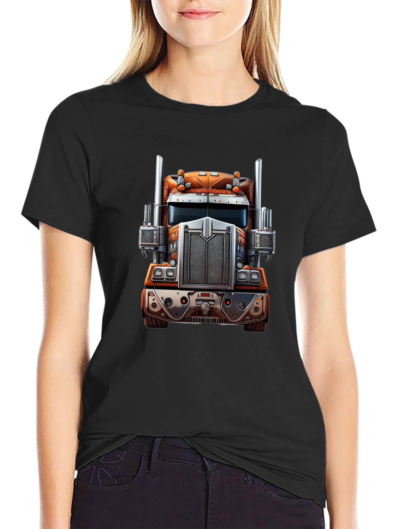 Truck Graphic Tee - Black