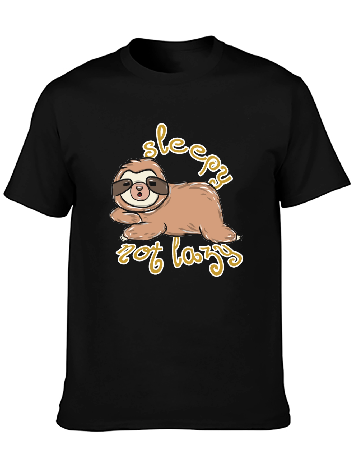 Sleepy Sloth Graphic Tee - Relaxed Fit
