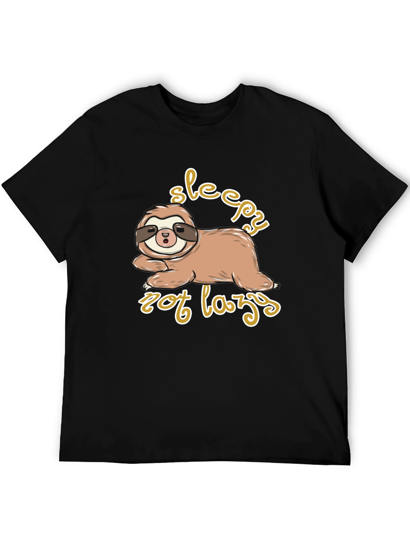Sleepy Sloth Graphic Tee - Relaxed Fit