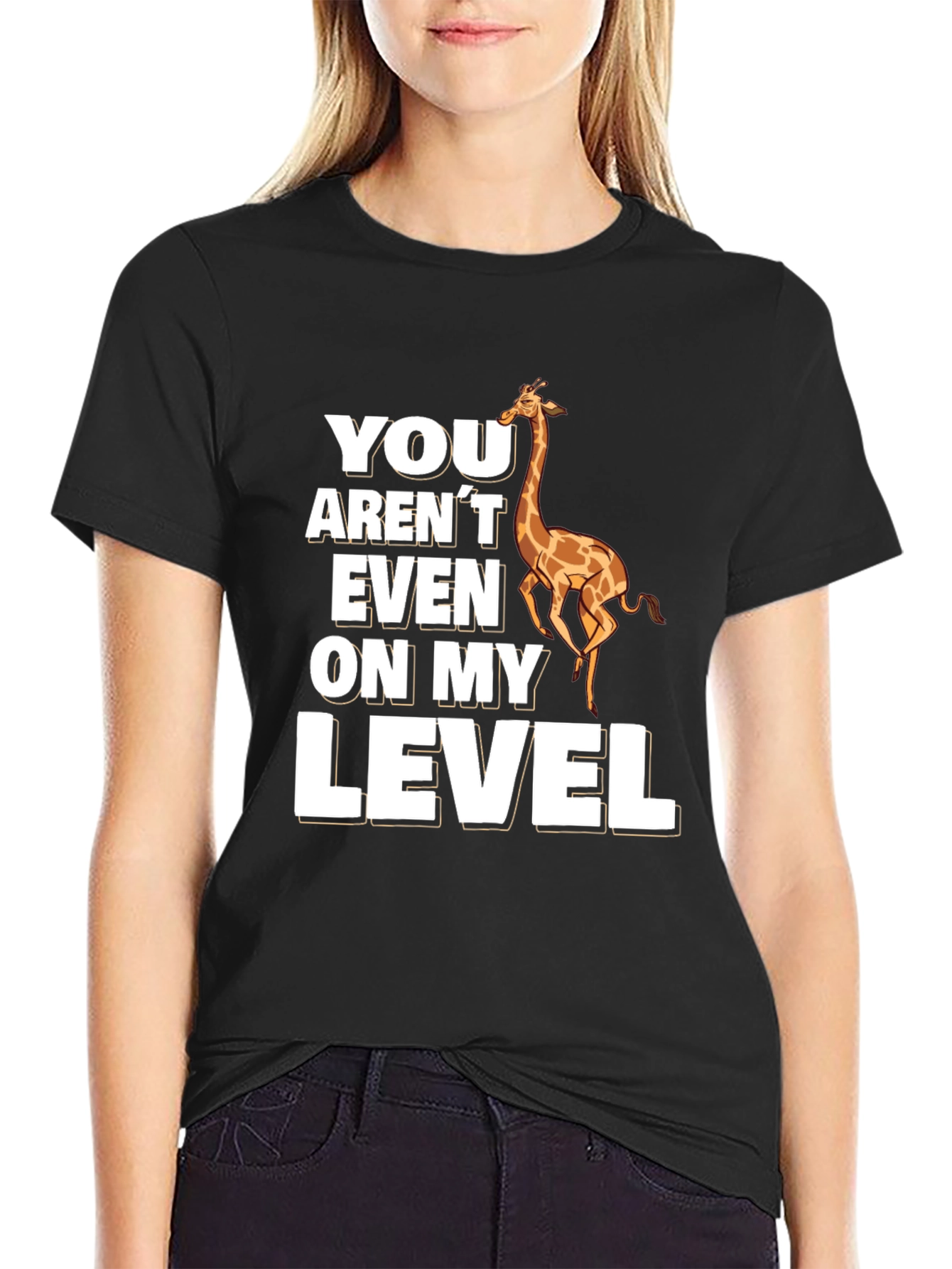 Giraffe Level Up T-Shirt