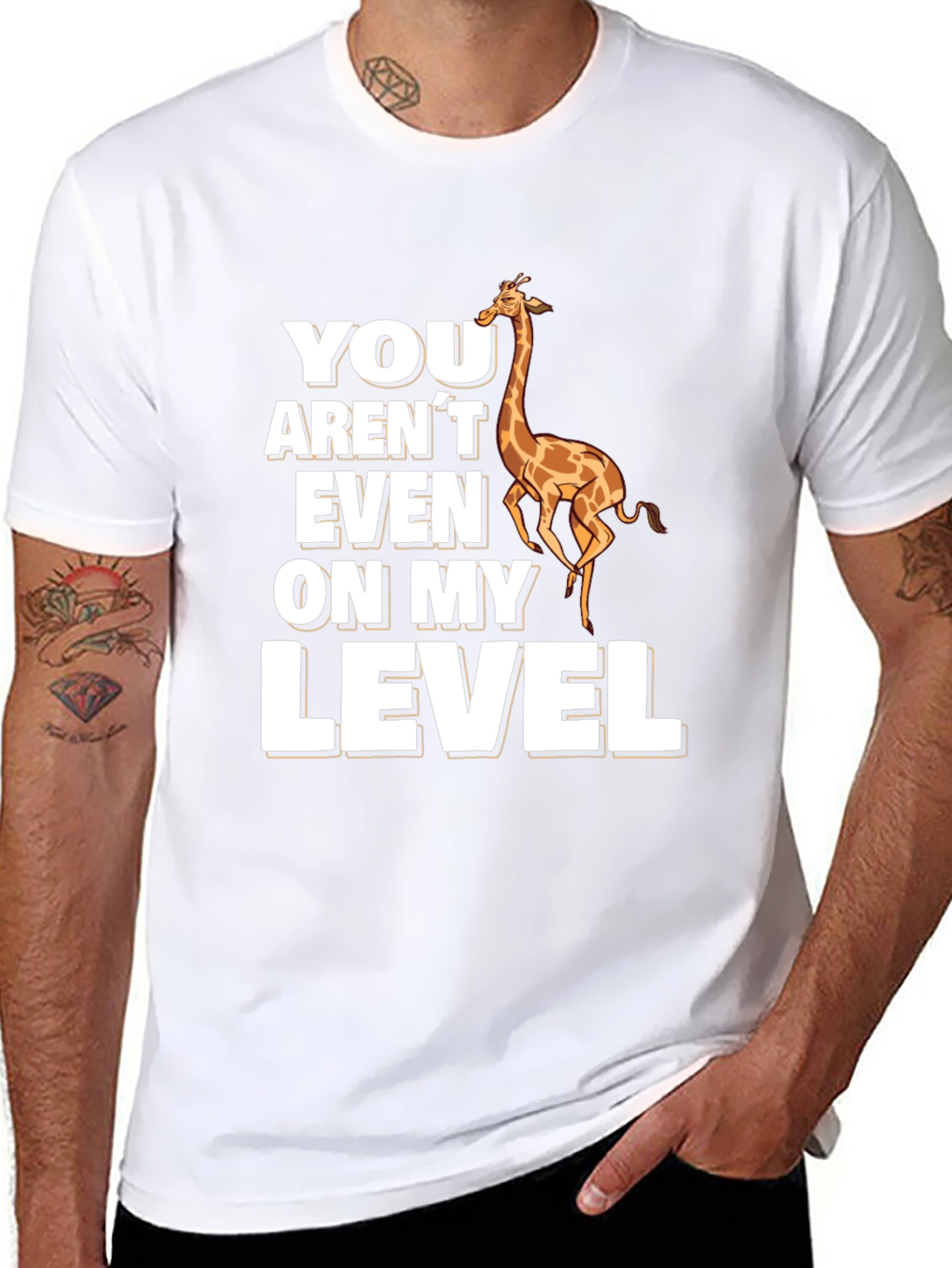Giraffe Level Up T-Shirt