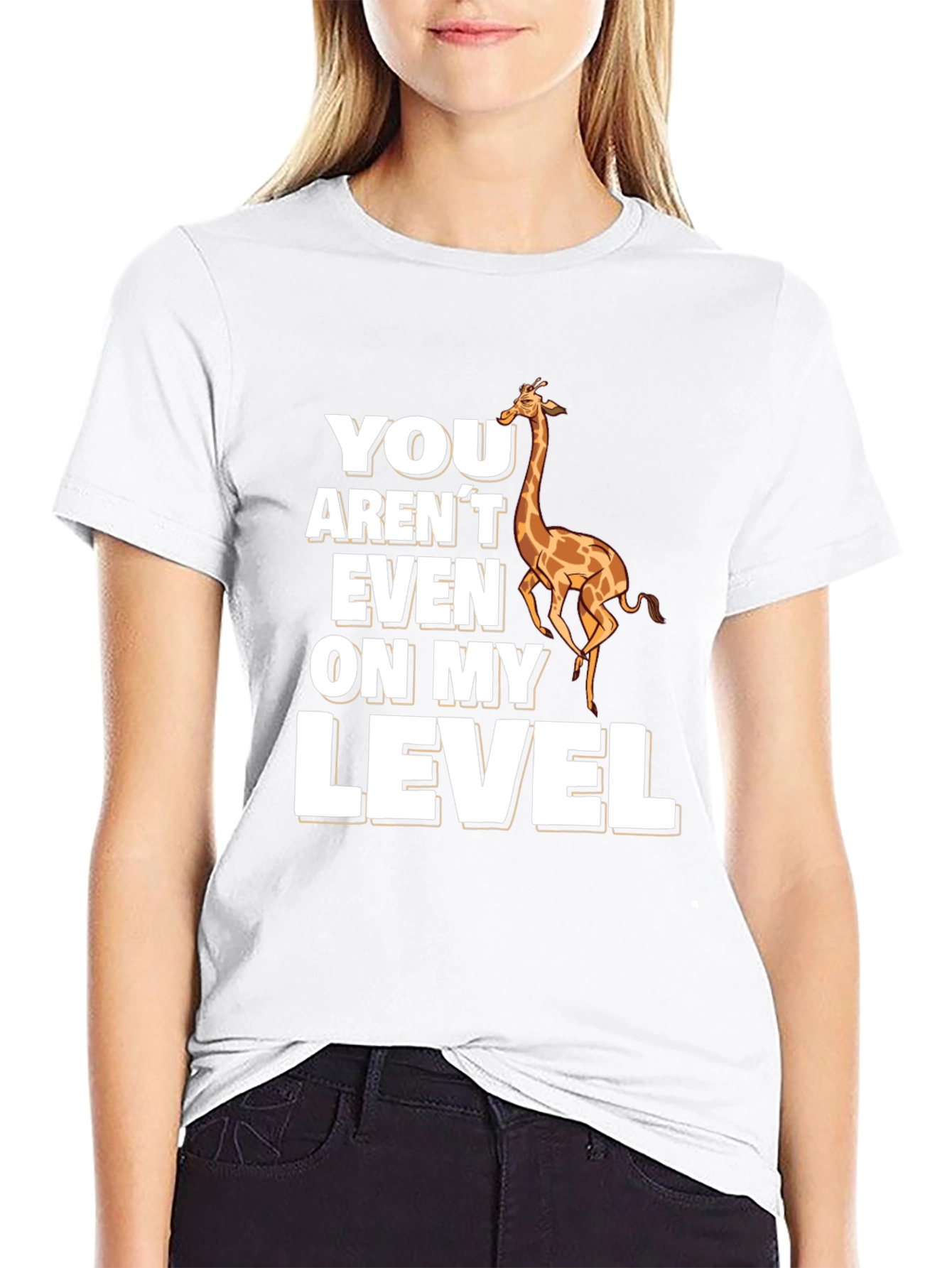 Giraffe Level Up T-Shirt