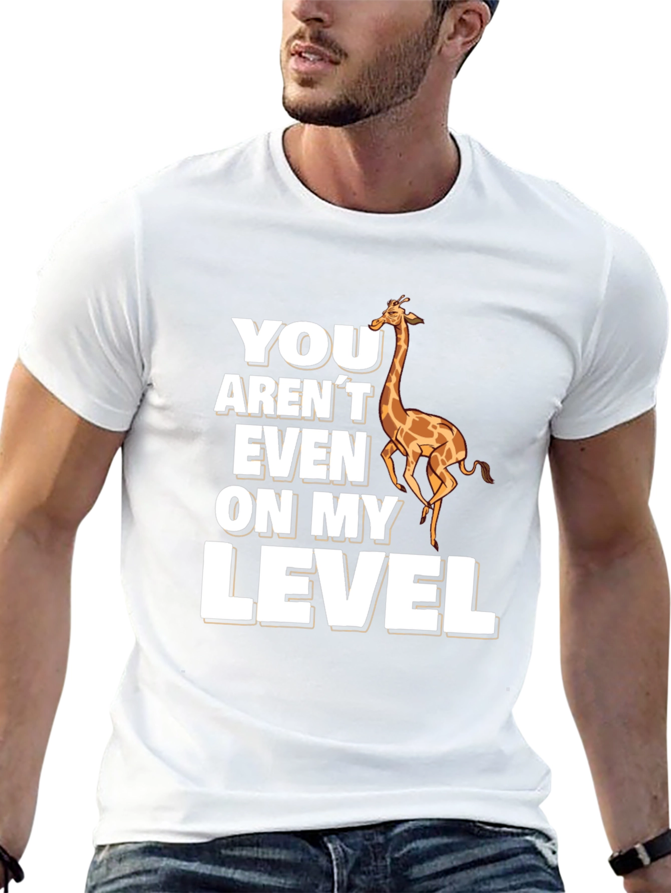 Giraffe Level Up T-Shirt
