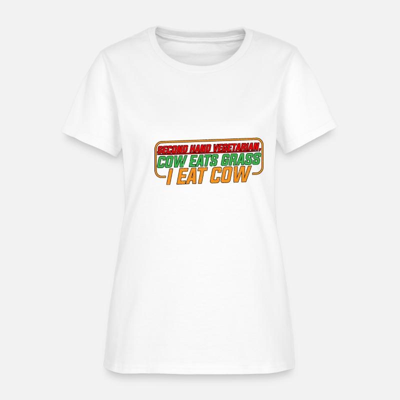 Second Hand Vegetarian, Cow Eats Grass, I Eat Cow4