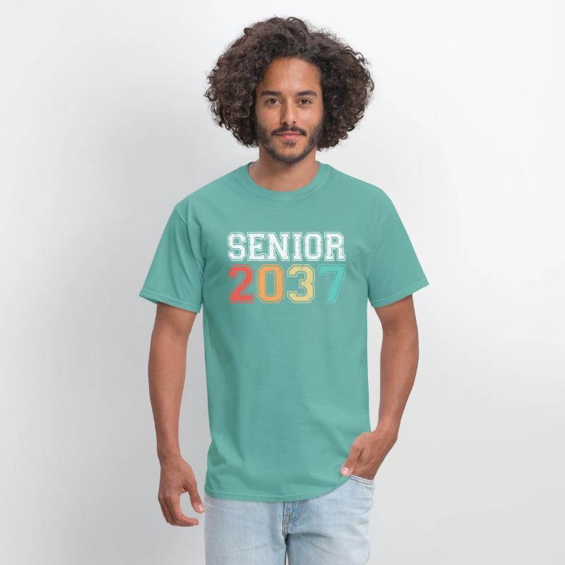 Senior 2037 Graduation Retro Vintage