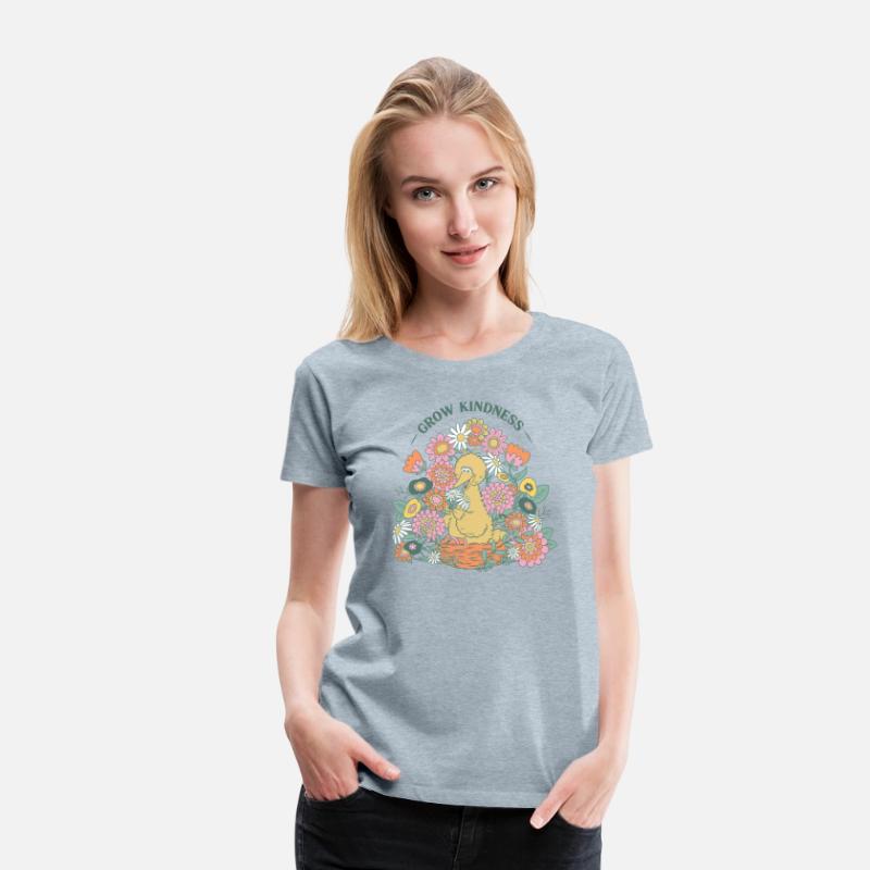 Sesame Street Big Bird With Flowers Grow Kindness