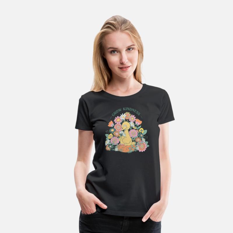 Sesame Street Big Bird With Flowers Grow Kindness