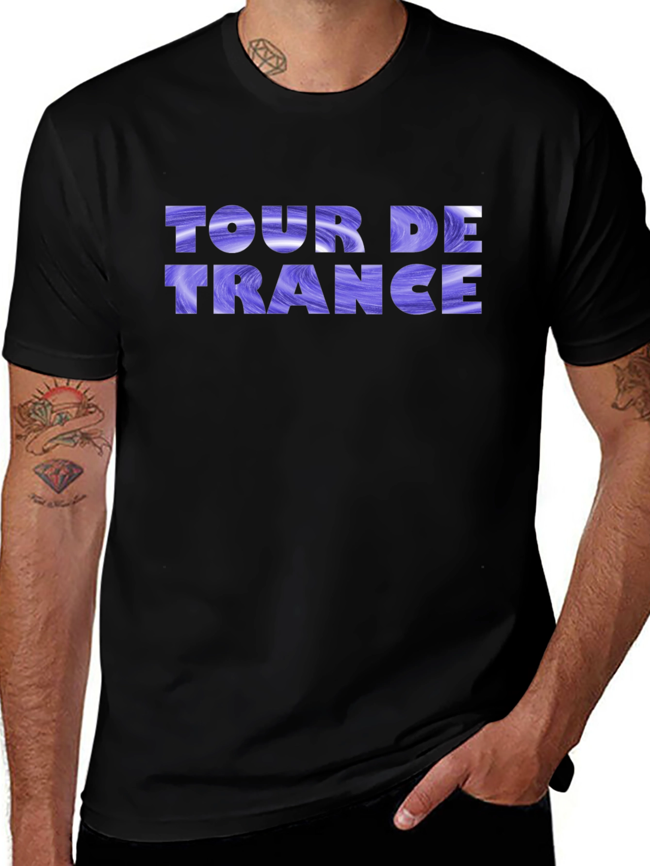 Tour De Trance Black T-Shirt