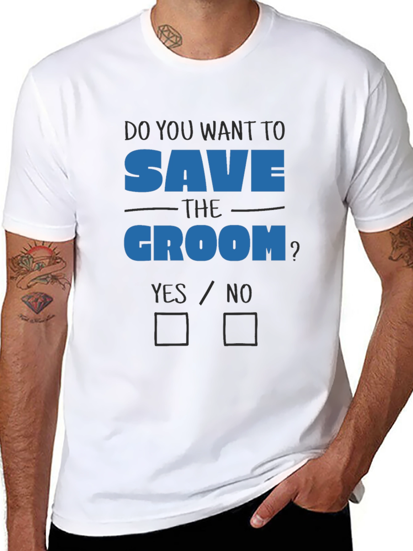 Save the Groom Funny T-Shirt