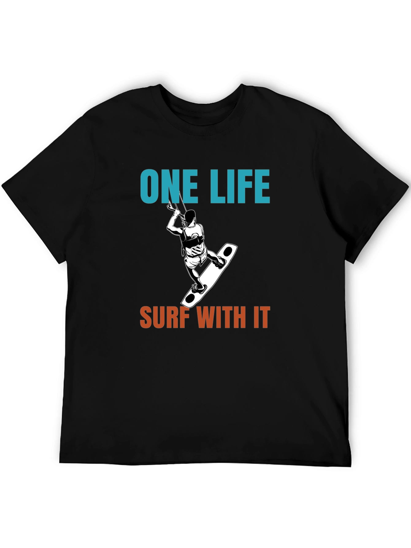 One Life Surf With It Tee