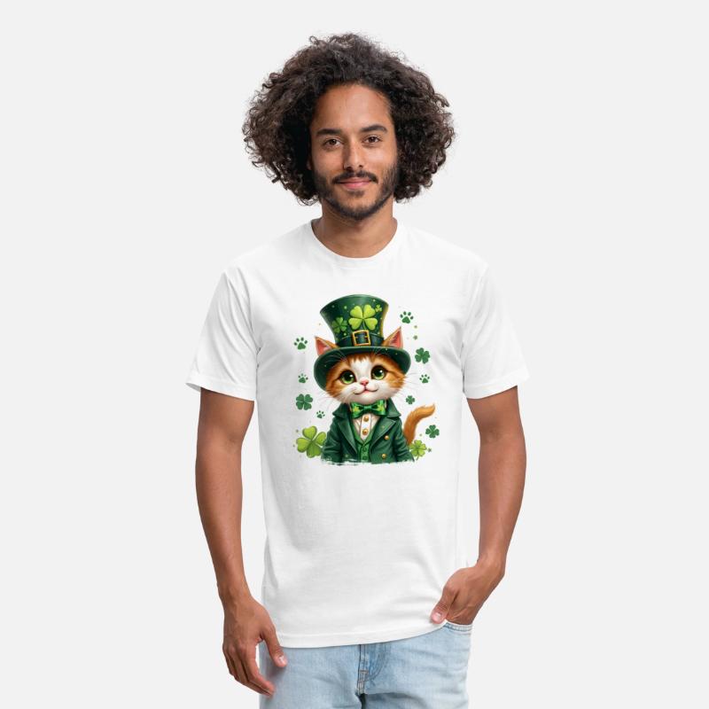 Shamrock Irish Cat St Patricks Day