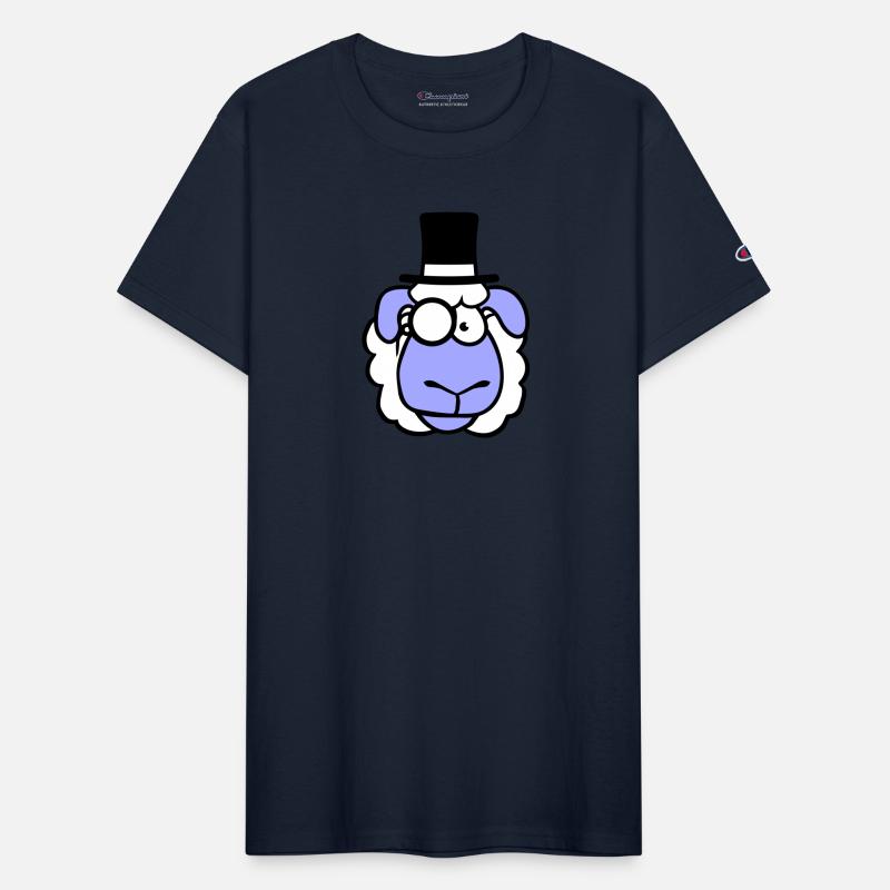 Sheep Mr. Gentleman Top Hat Monocle Glasses Sir