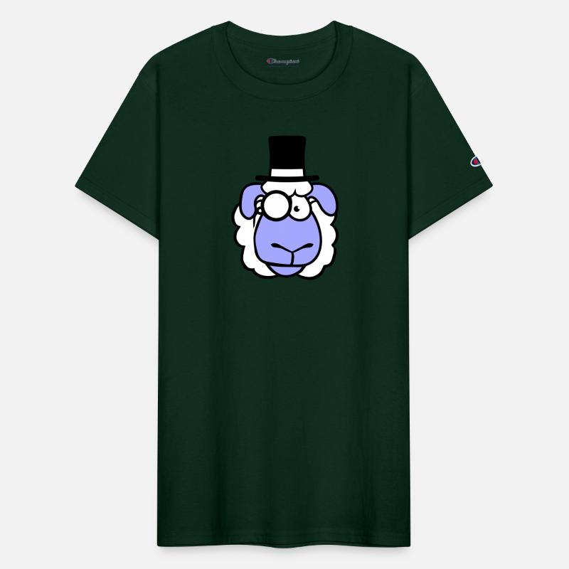 Sheep Mr. Gentleman Top Hat Monocle Glasses Sir