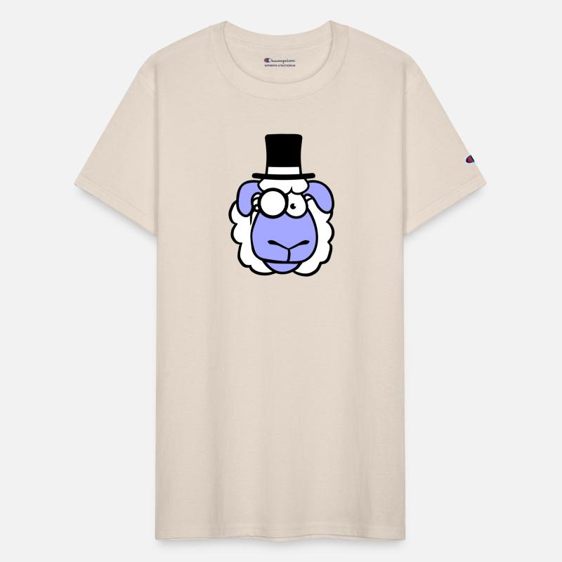 Sheep Mr. Gentleman Top Hat Monocle Glasses Sir